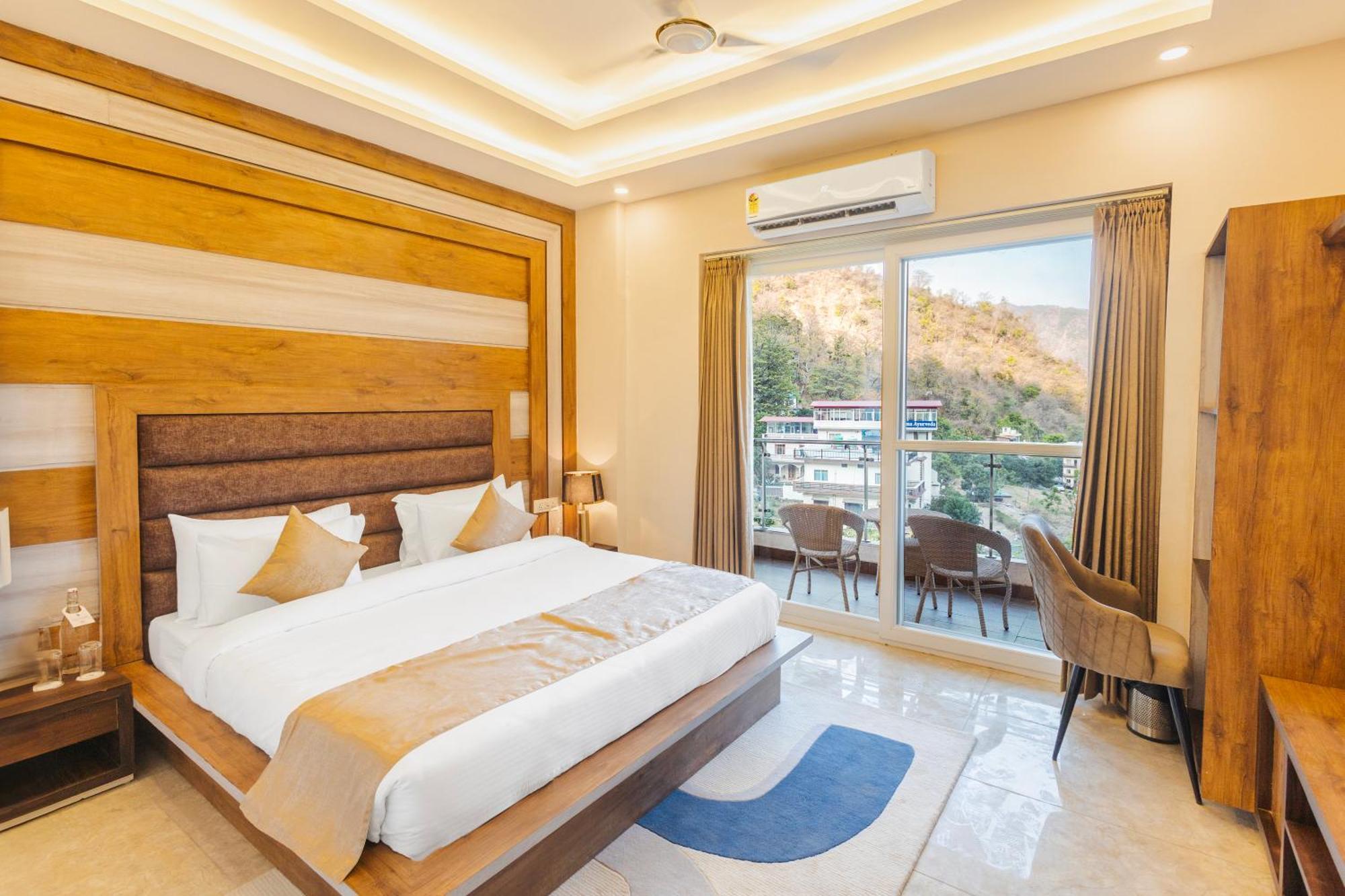 Stone Wood Hotel, Rišikéš Exteriér fotografie